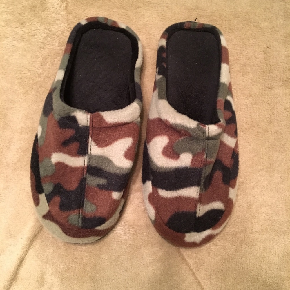 Men’s Camouflage Slippers